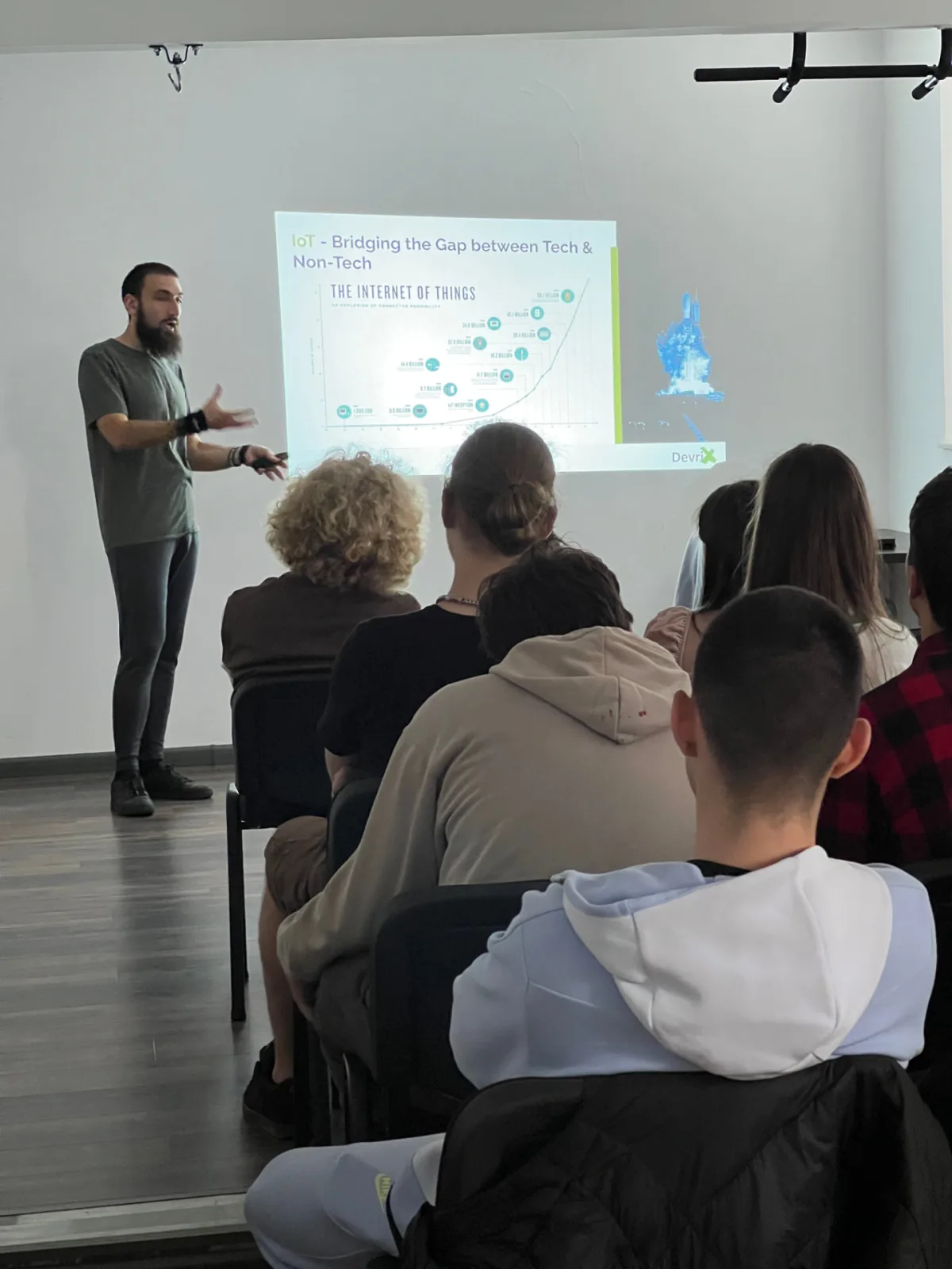 Tech talk on IoT, bridging the gap