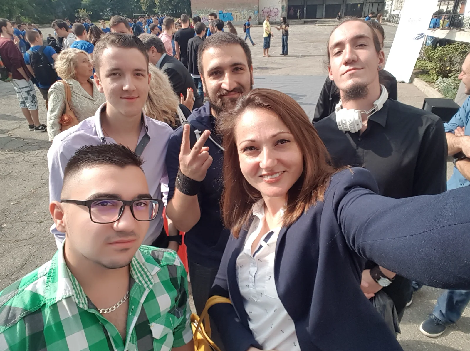 DevriX team at a community event