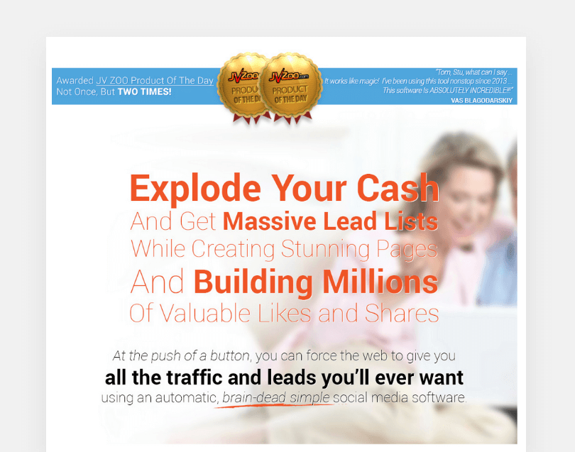 Explode your cash and get massive lead lists
