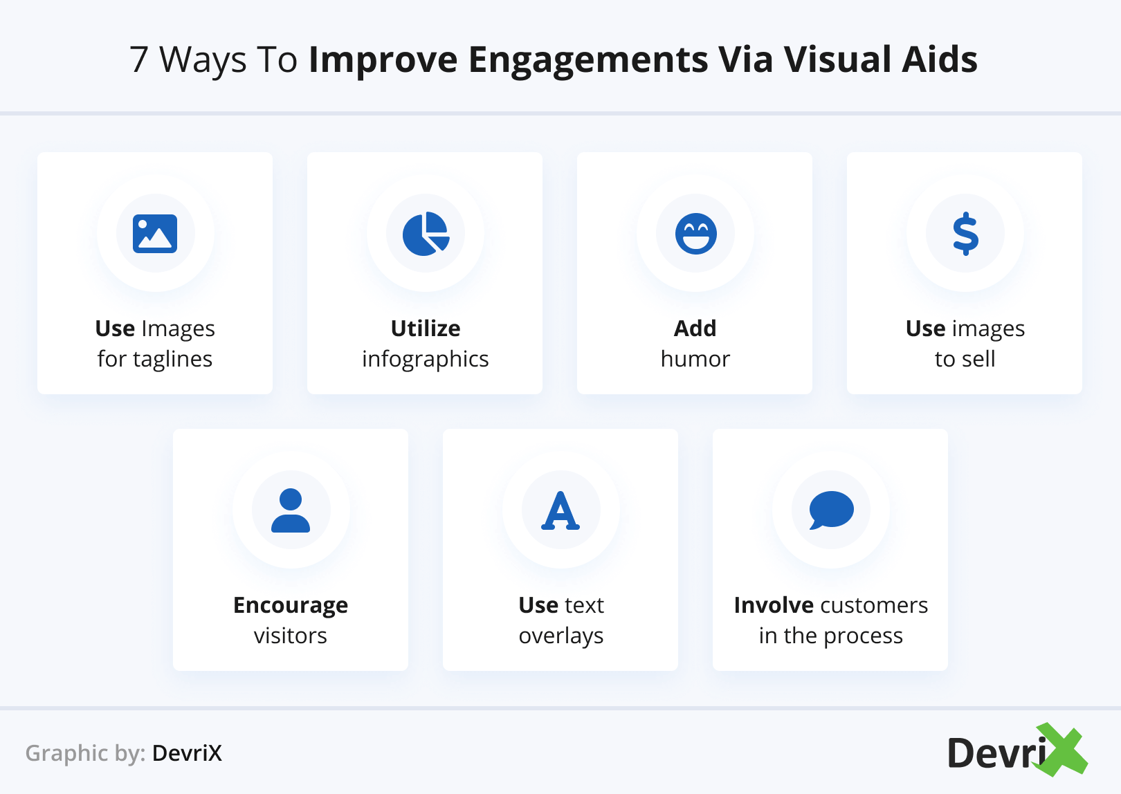 7 Ways to Improve Engagements via Visual Aids
