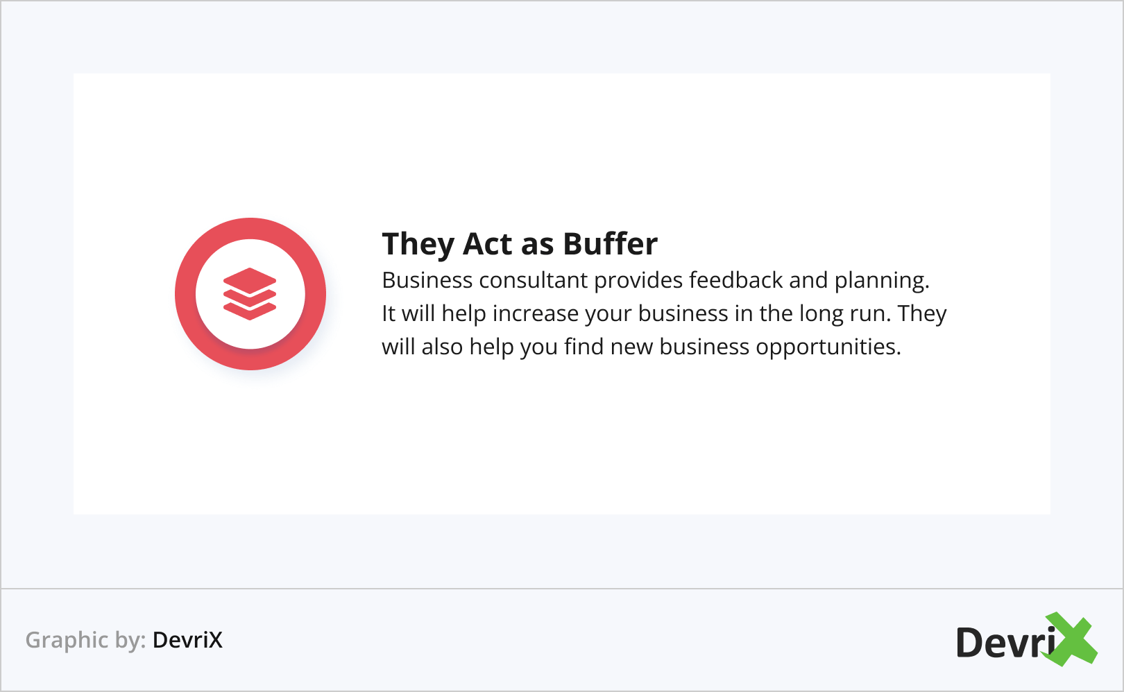 They Act as Buffer