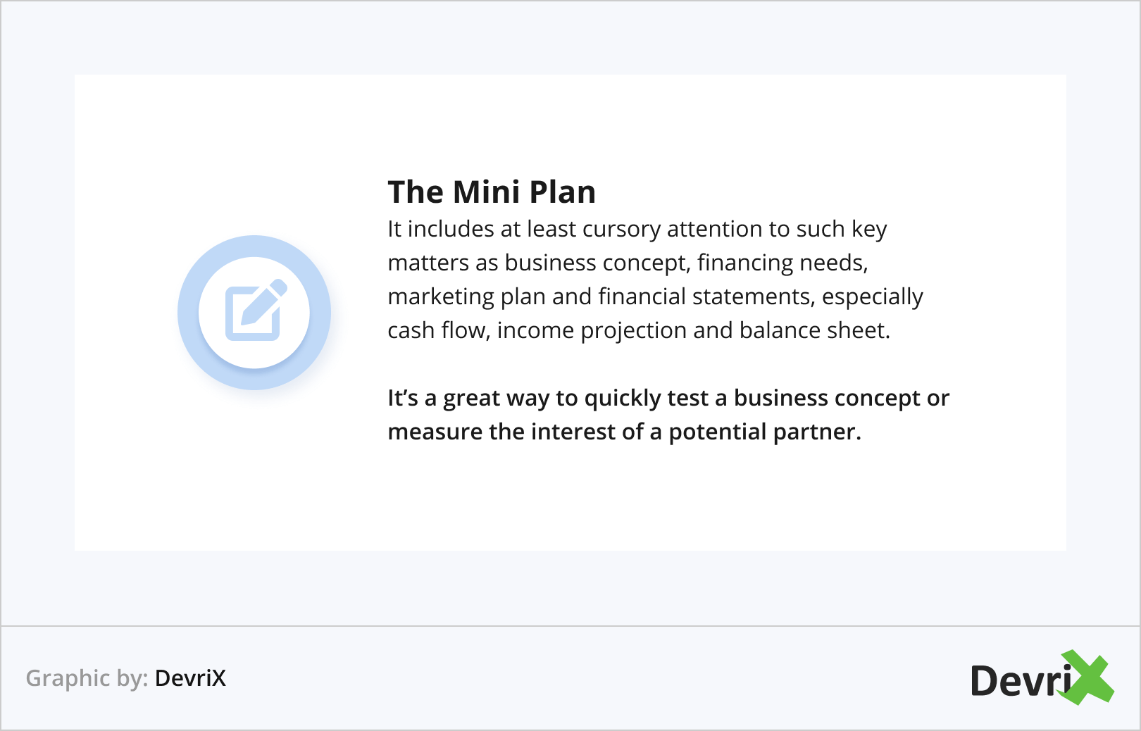 The Mini Plan