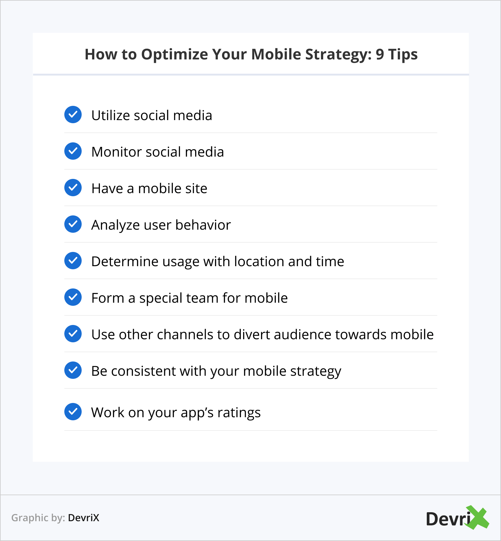 How to Optimize Your Mobile Strategy 9 Tips