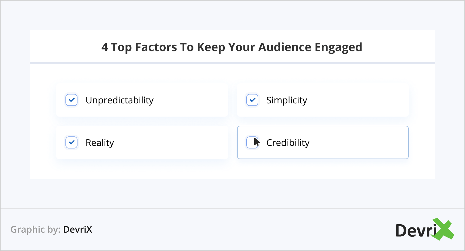 4 Top Factors To Keep Your Audience Engaged