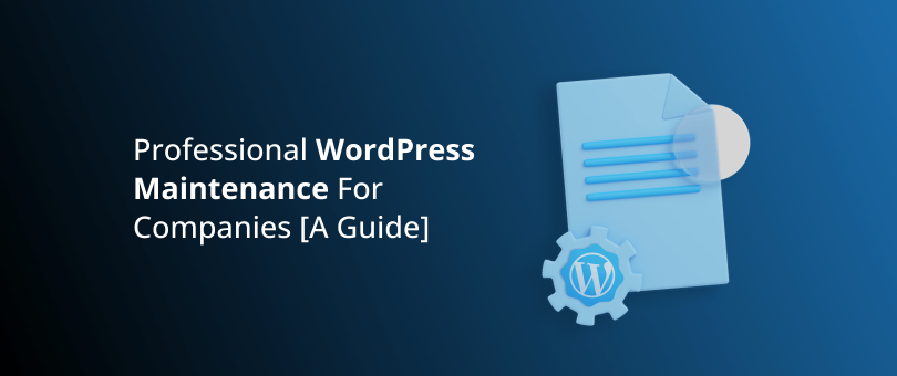 Professional WordPress Maintenance For Companies_ A Guide
