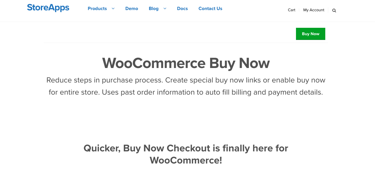 WooCommerce Buy Now Plugin