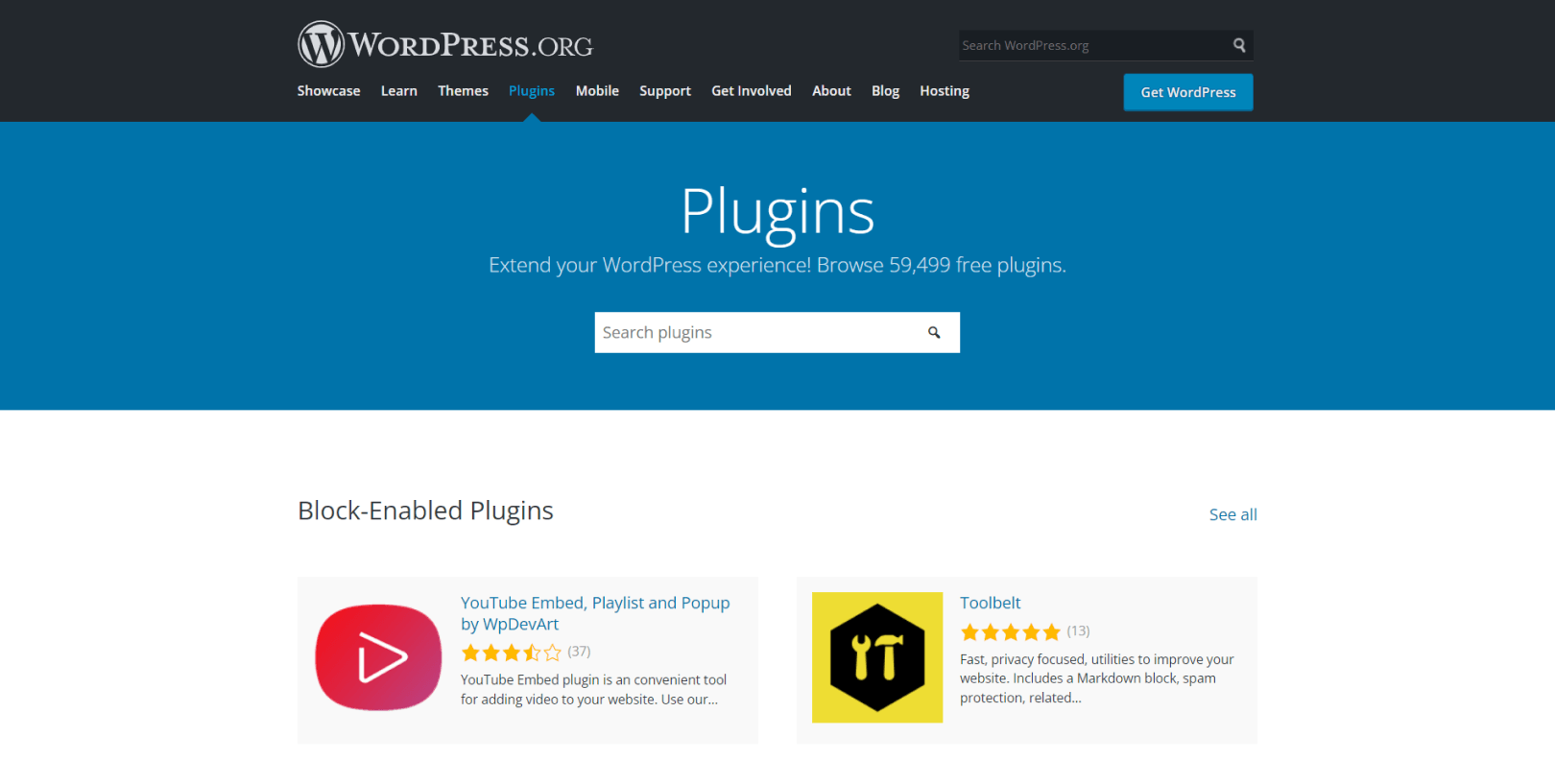 wp plugins