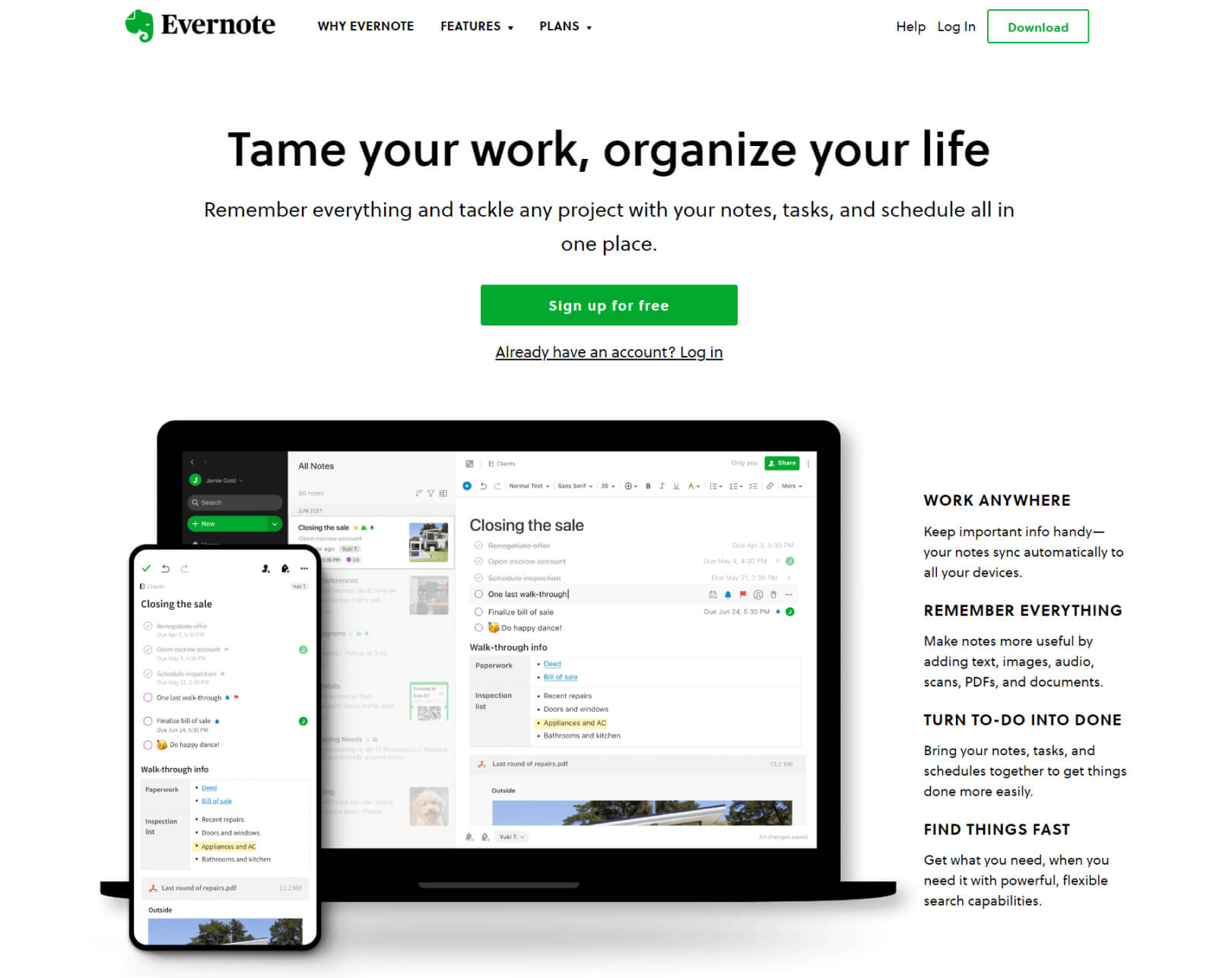 Is Your UVP Highlighted on Your Website - Evernote