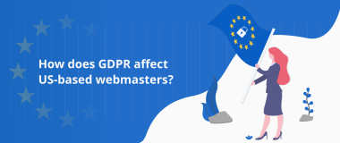 How does GDPR affect us based webmasters