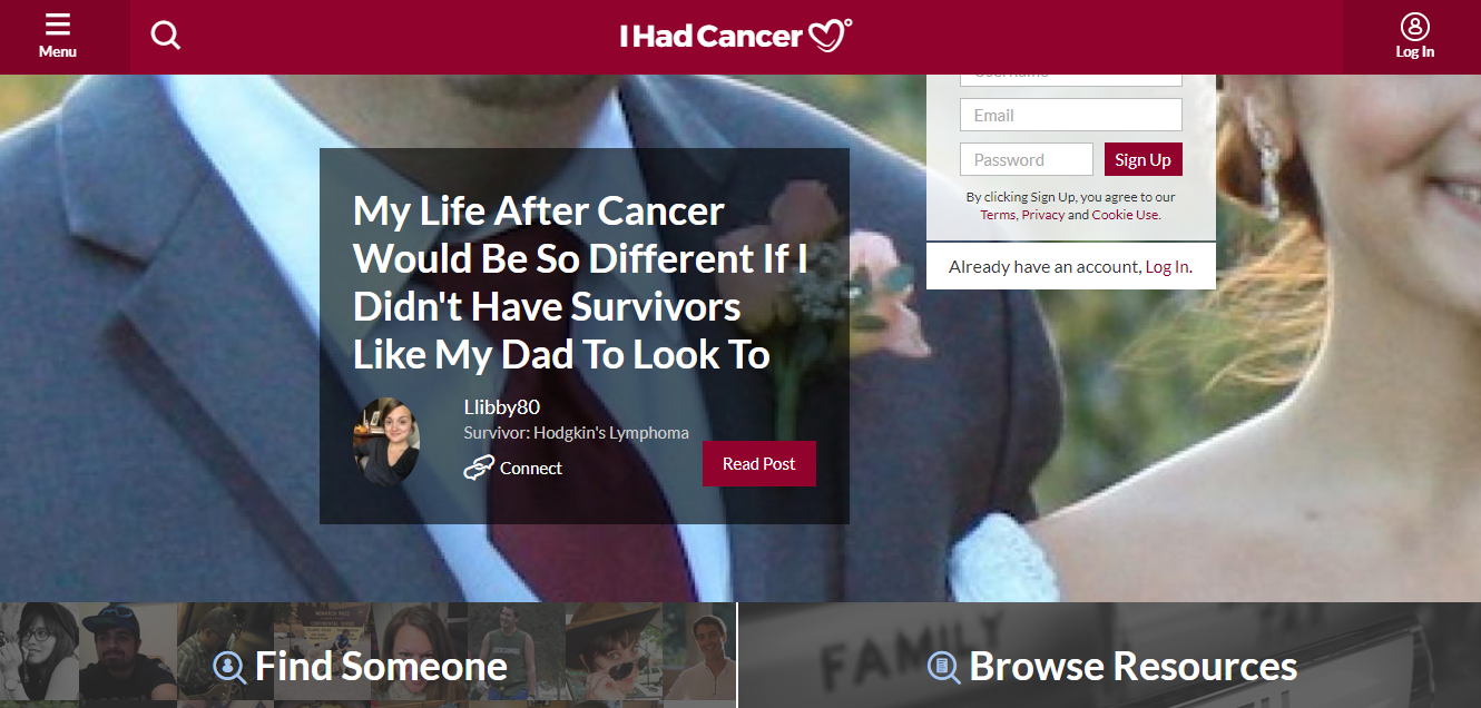 I Had Cancer Online Community