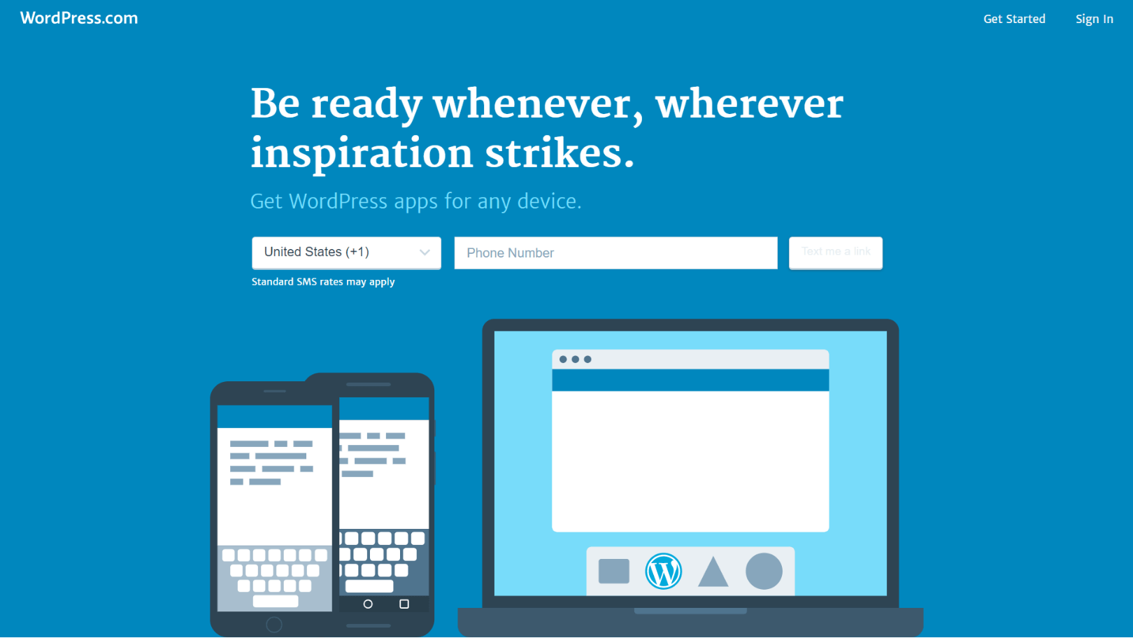 WordPress com Log-in Be ready whenever wherever