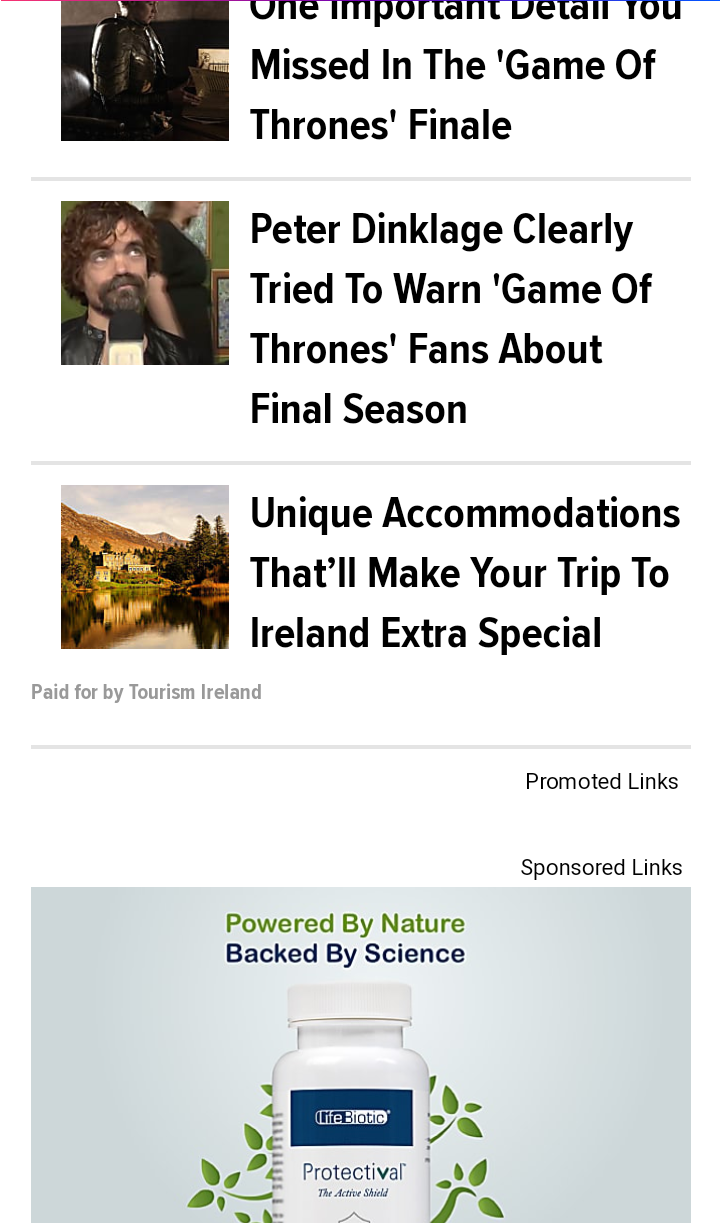 native ads and recommendations on mobile view