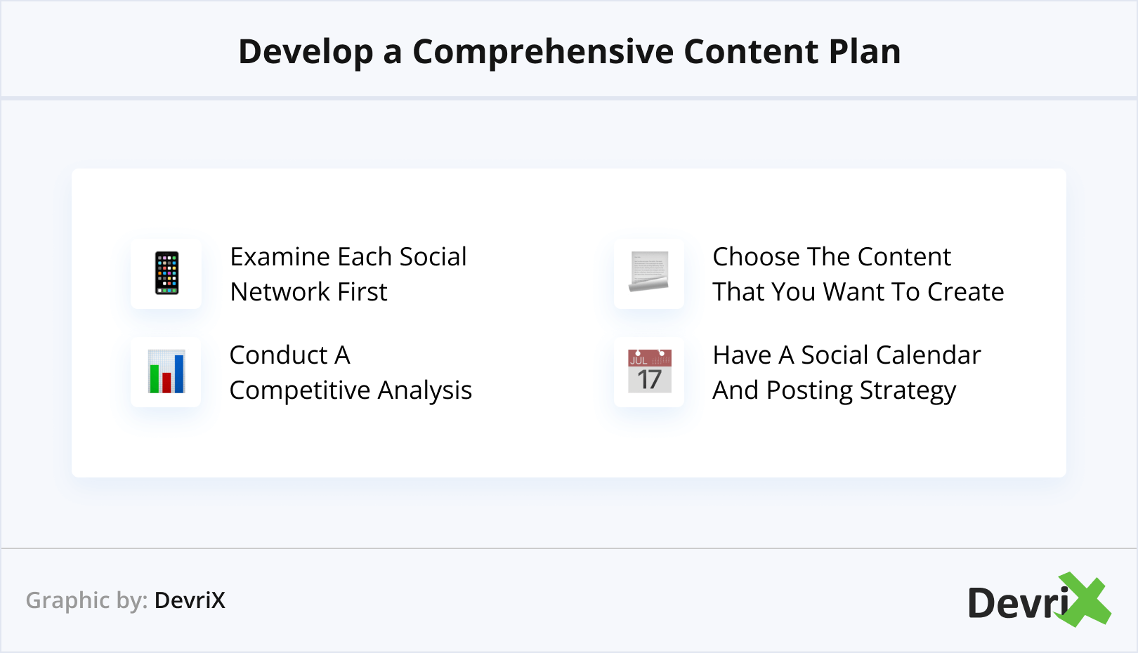Develop a Comprehensive Content Plan