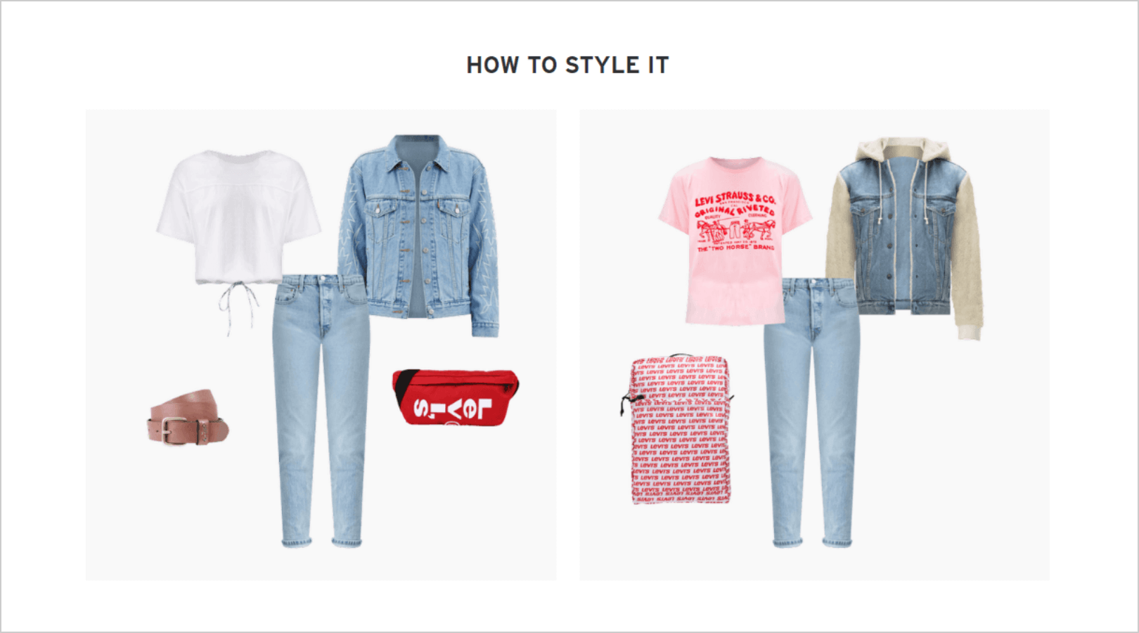 Levis product linking practice