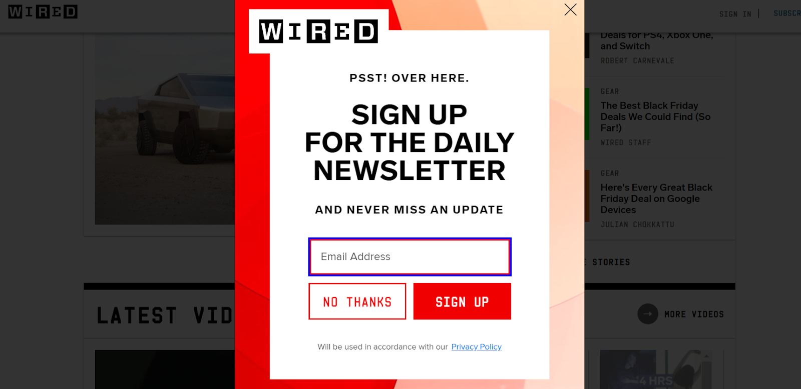 wired subscribe