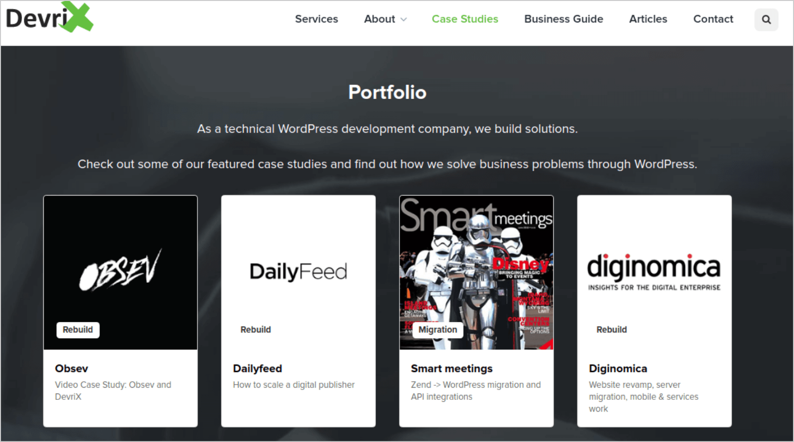 Devrix Case Studies