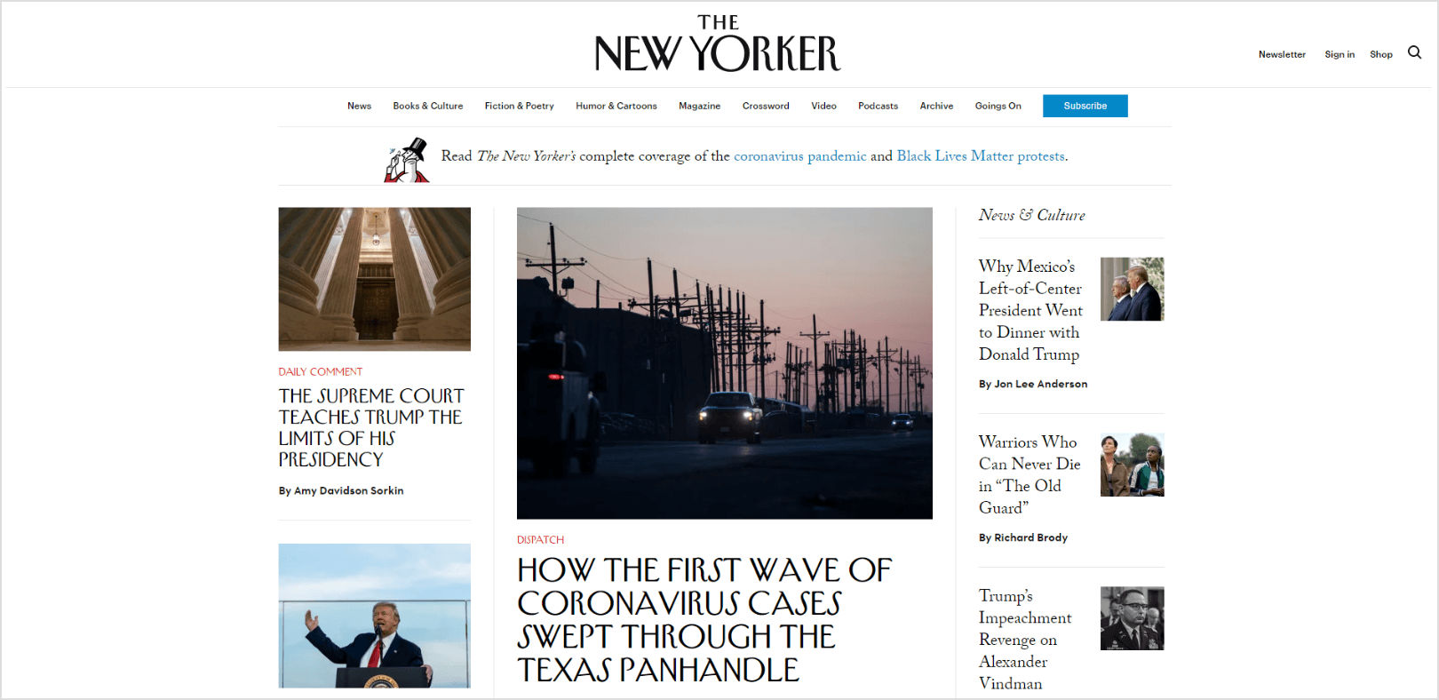 The New Yorker on WordPress