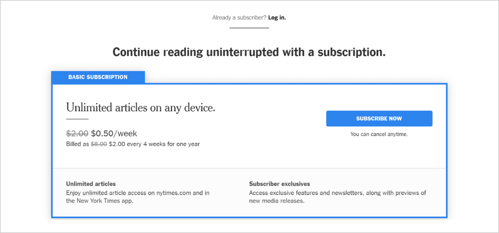 The-New-York-Times-metered paywall