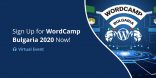 Virtual WordCamp Bulgaria 2020