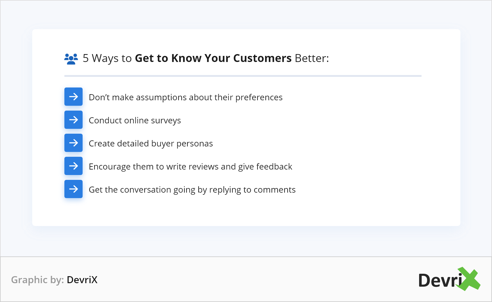 5 Ways to Get to Know Your Customers Better