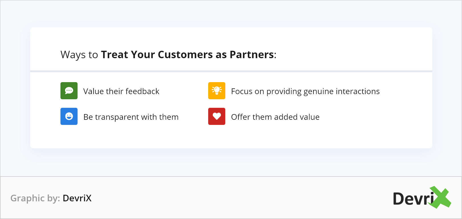 Ways to Treat Your Customers as Partners