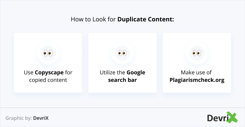 How to Look for Duplicate Content