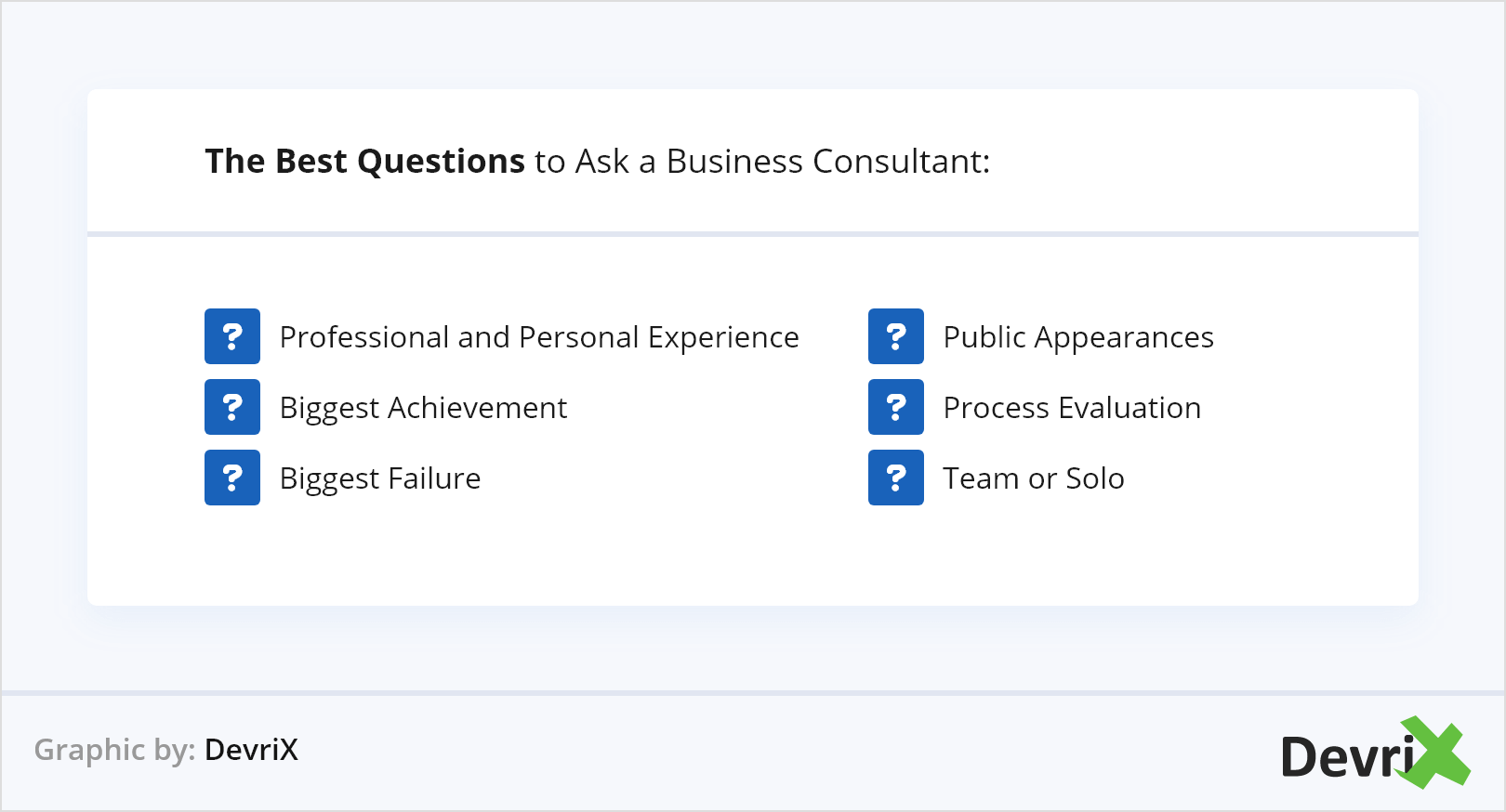 The Best Questions to Ask a Business Consultant