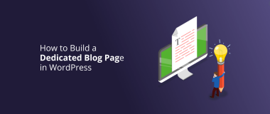 How to Build a Dedicated Blog Page in WordPress