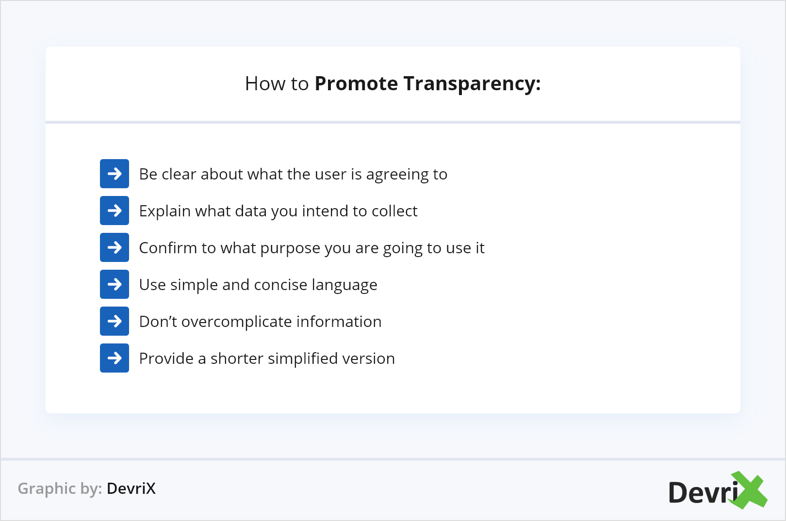 How to Promote Transparency