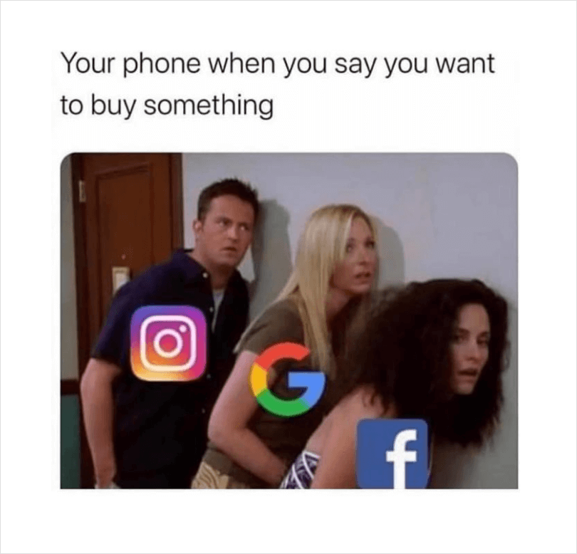 Your Phone When You Say You Want to Buy Something