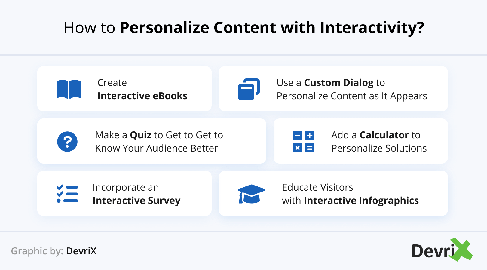 How to Personalize Content with Interactivity
