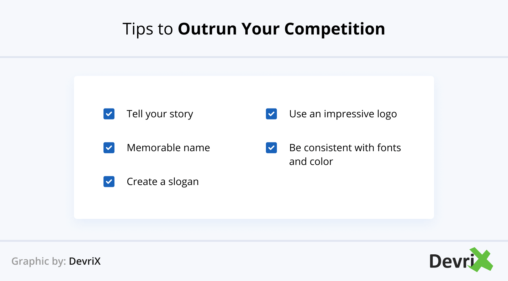 Tips to Outrun Your Competition