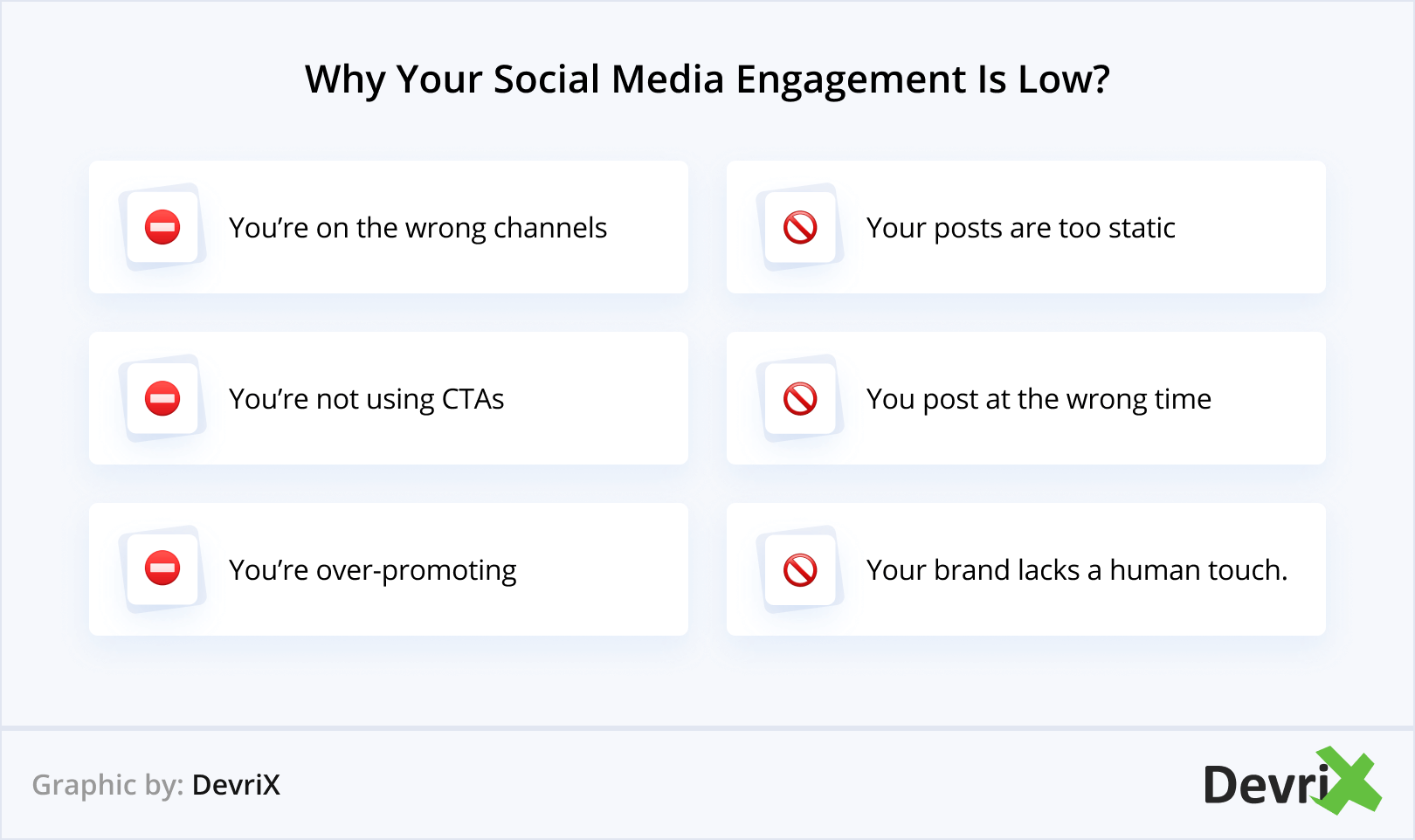 Why Your Social Media Engagement Is Low