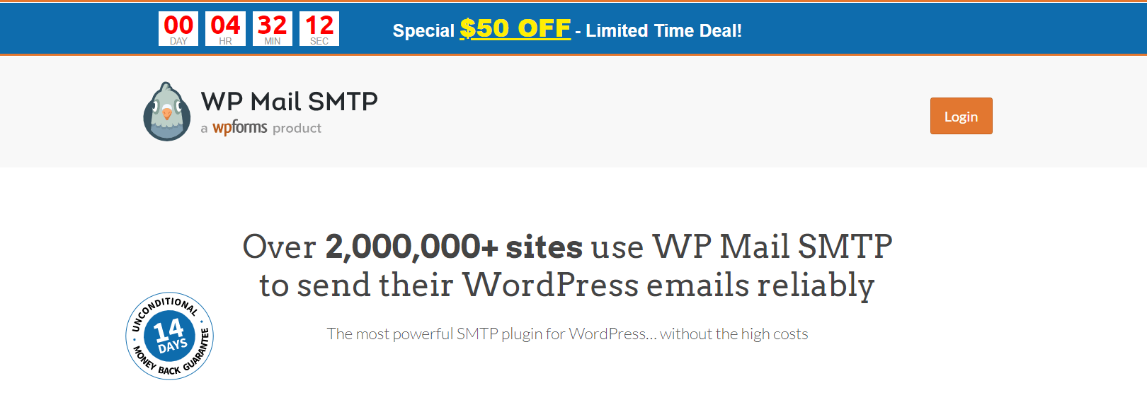 WP Mail SMTP Black Friday Deal 2021
