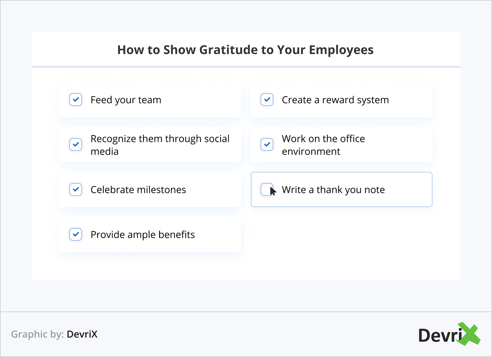 How to Show Gratitude to Your Employees