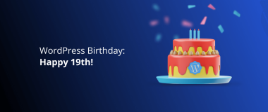 Featured Image WordPress Birthday Happy 19th!