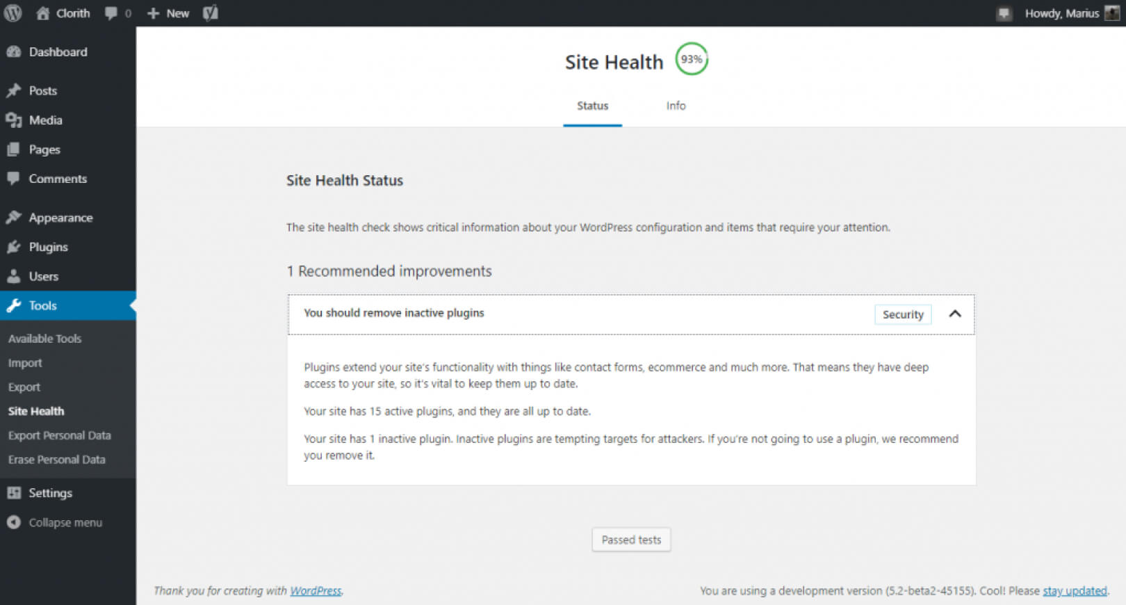 How to Check WordPress Health