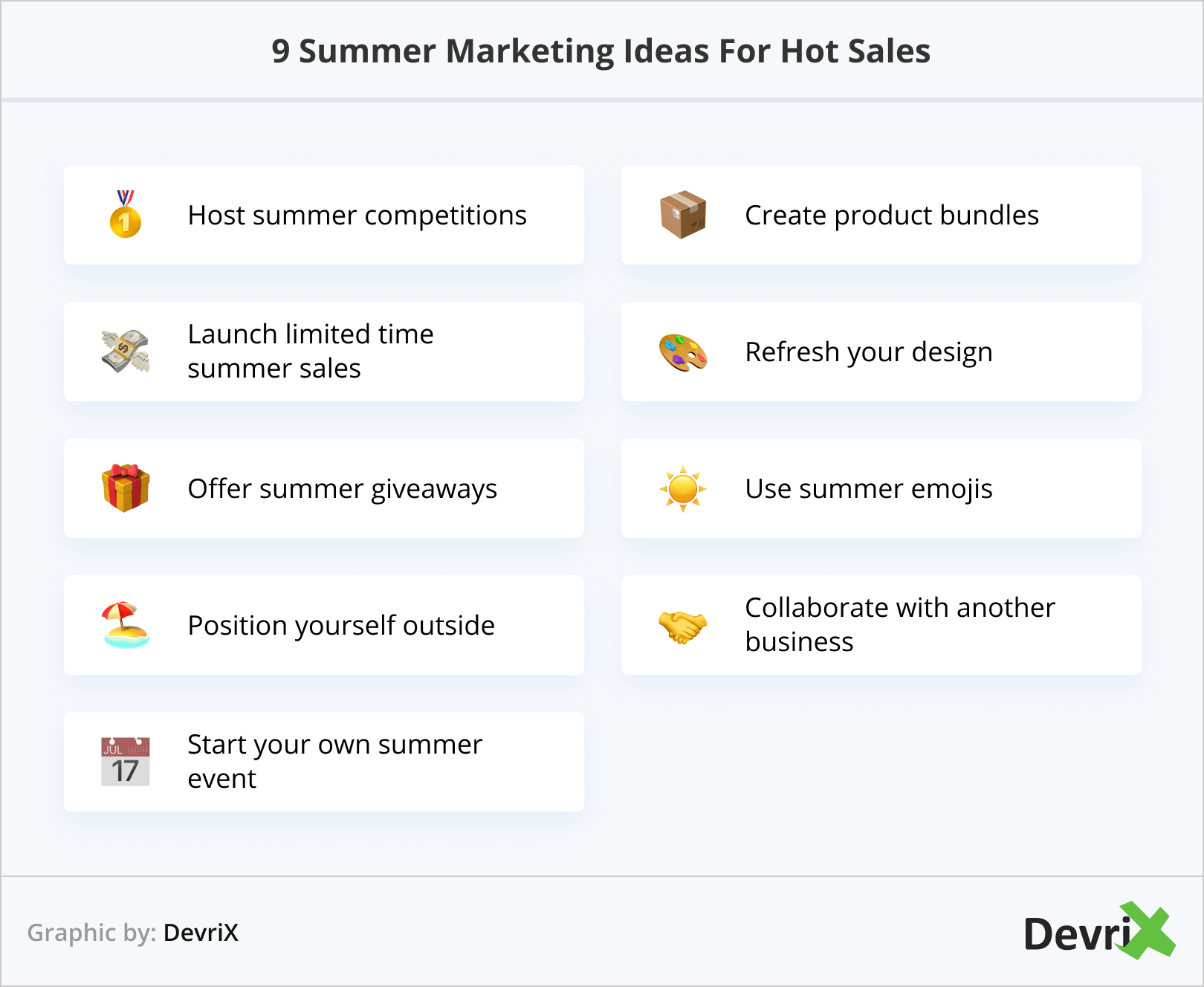 9 Summer Marketing Ideas For Hot Sales