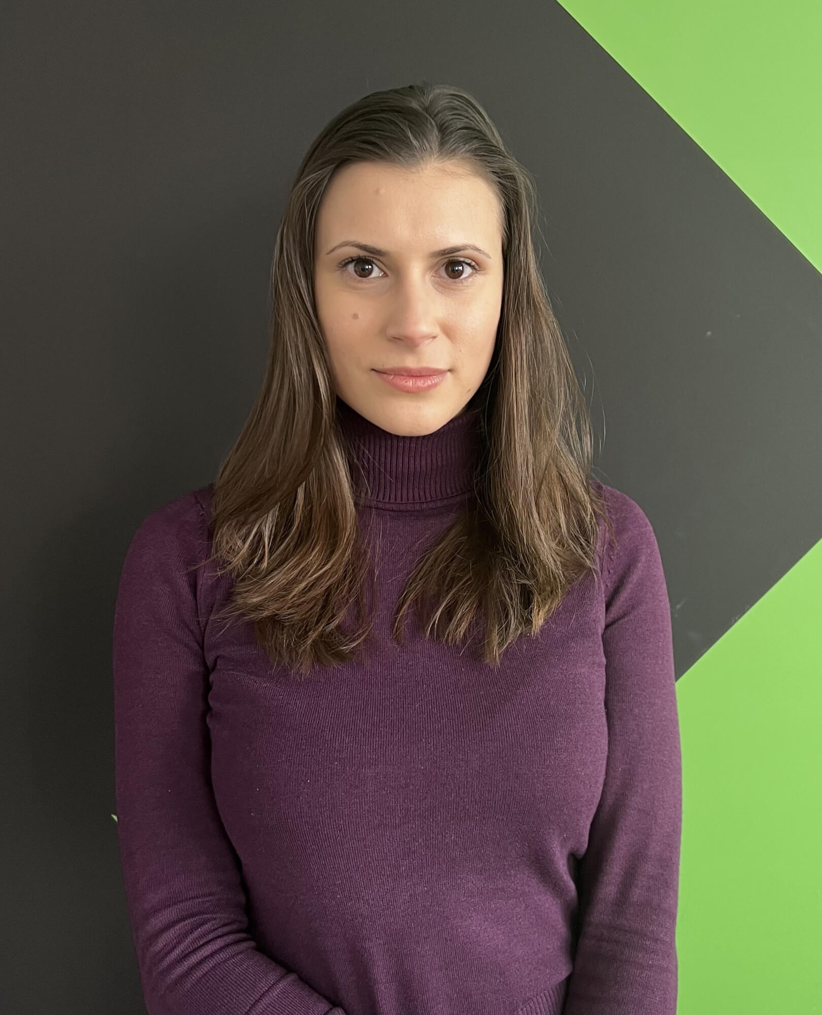 One of our front-end developers - Anita Nenova