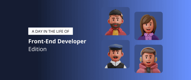 day in the life of a front-end developer featured image