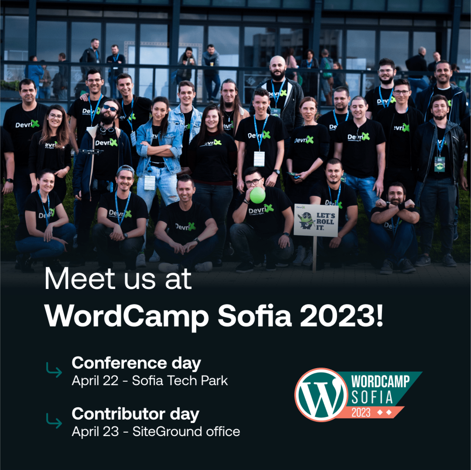 DevriX at WordCamp Sofia 2023