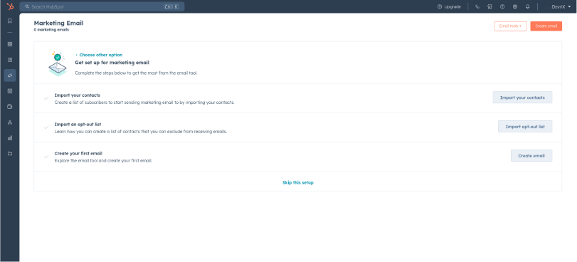 Pick a Newsletter Tool