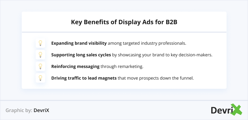 Key Benefits of Display Ads for B2B