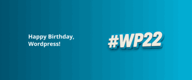 WordPress Turns 22