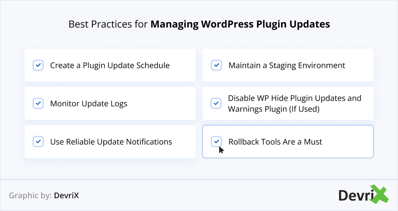 Best Practices for WordPress Plugin Updates