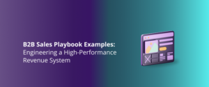 B2B Sales Playbook Examples for PE Portfolio Companies